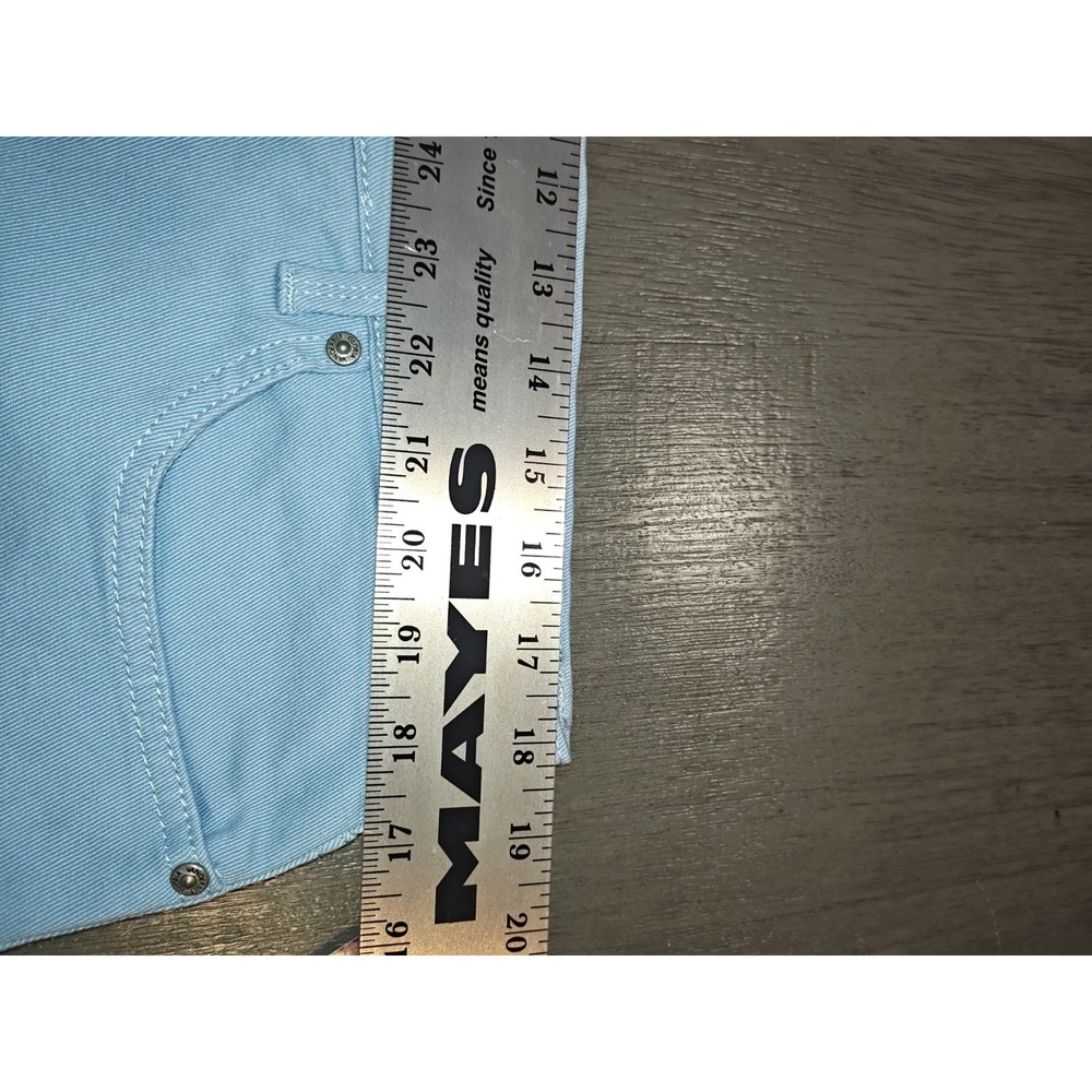 Gloria Vanderbilt Amanda Jeans Womens 18 Short Light Blue Tapered Leg Classic... - Picture 16 of 16